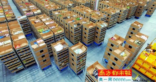 中国最大机器人仓库启用 物流行业再迎黄金时期