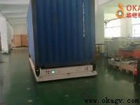欧铠大型重型集装箱AGV小车应用